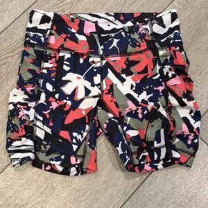 Lululemon Speed Track Shorts Side Pockets Multi Color Women's 6 Running Workout